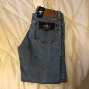 Levi's 501 High Rise Skinny Jeans